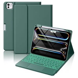 Green Case for iPad Pro 11-inch with Keyboard